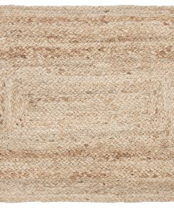 Sun Braided Rugs 20 x 30 to 8'x10' Rectangle 100% Jute Material Collection