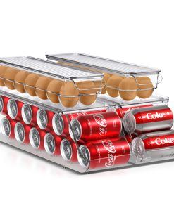 Can Organizer and Egg Holder Set