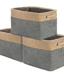 Twill Storage Basket Set (3 Pack)