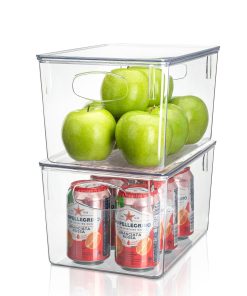 Plastic Container Bins with Lids