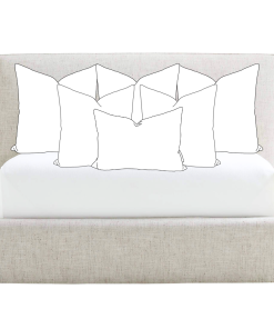 Bed Pillow Insert Combo for 14x20 Center