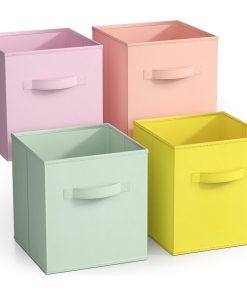 Alternative view of Cube Fabric Storage 11 Bin (4 Pack)