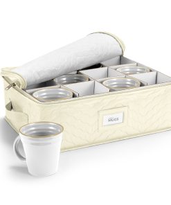 12 Mug Coffee Mug/Glass Quilted Box