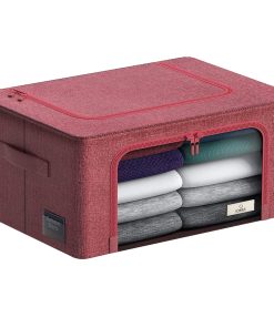 Small Storage Bin with Metal Frames (Single Pack)