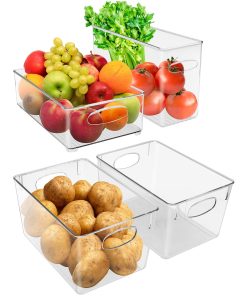 Refrigerator Storage Drawers (4 Pack)