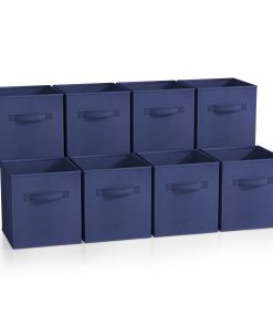 11 Cube Storage Bins (8 Pack Solid)