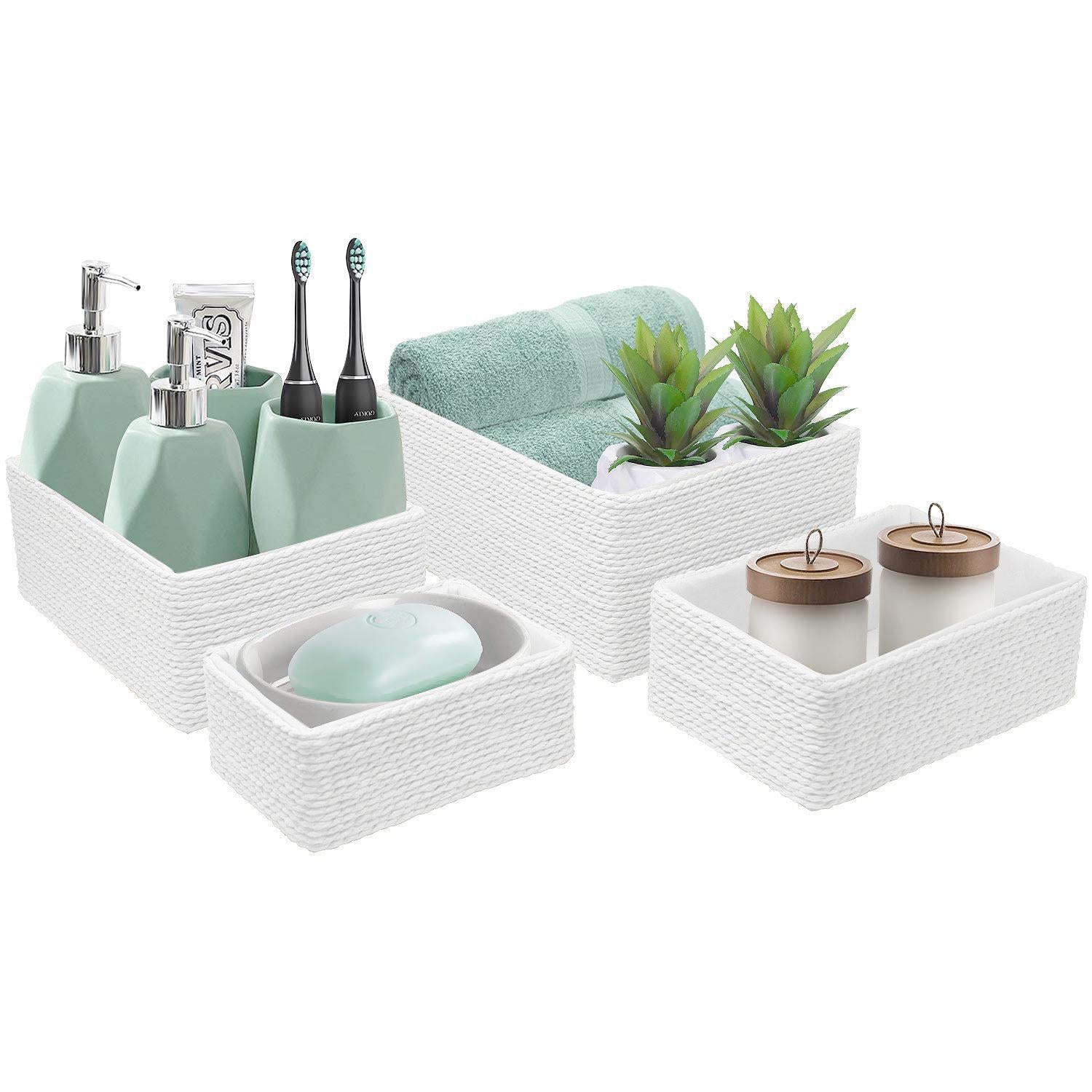 Woven Rope Baskets (4 Pack) - Image 17