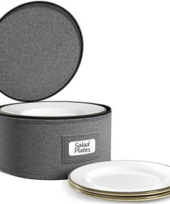 China Storage Salad Plate Container Dinnerware Organizer (1 Piece)