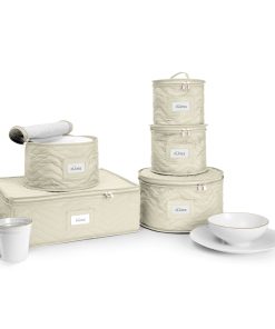 Dinnerware Storage Set Serves 12 (5 Pack)