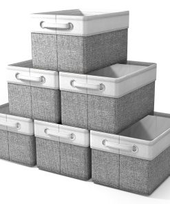 Alternative view of Fabric Storage Basket Set (3 and 6 Pack)