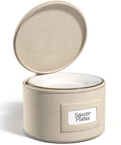 China Storage Saucer Plate Container Dinnerware Organizer (1 Piece)