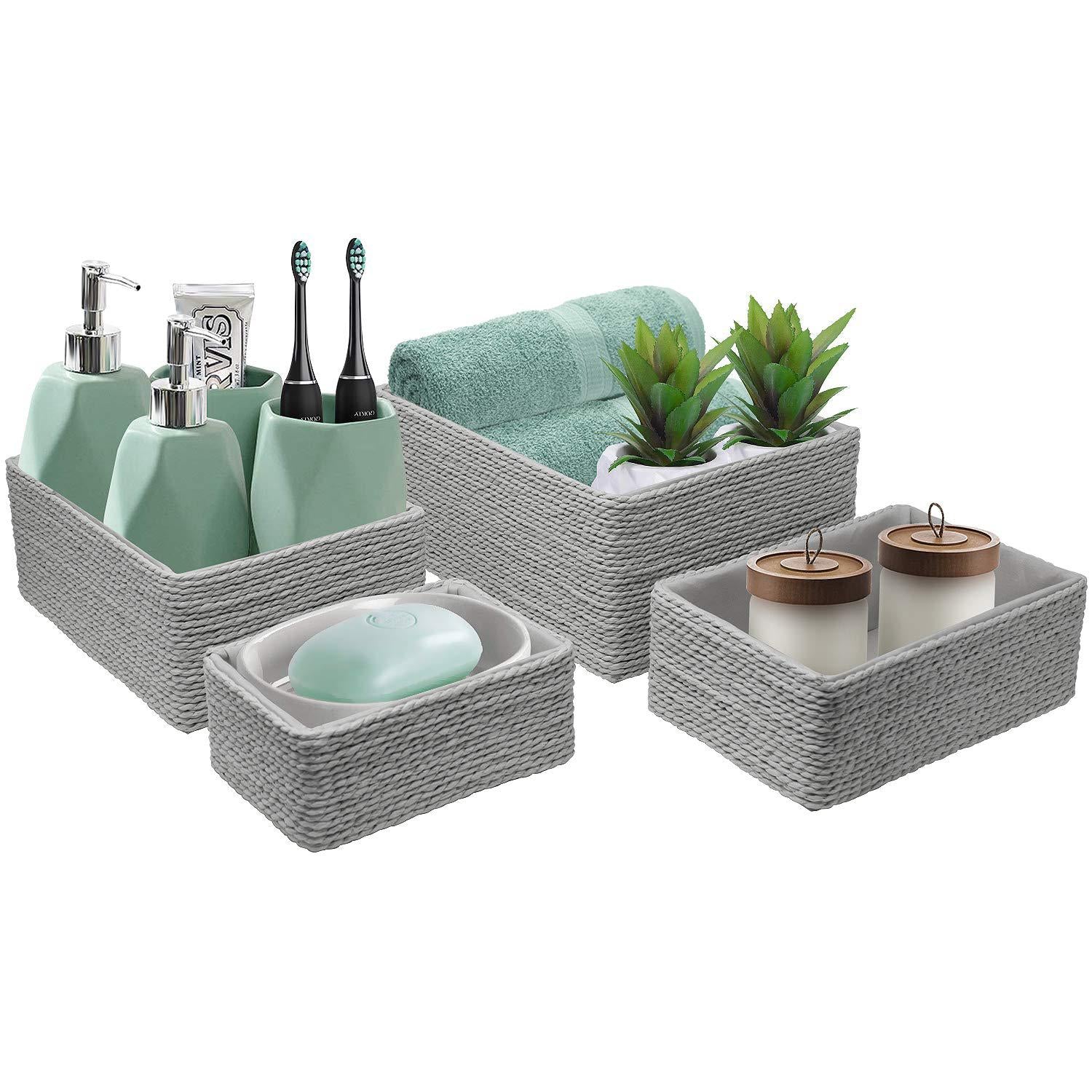 Woven Rope Baskets (4 Pack) - Image 10