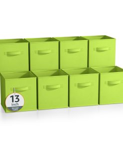 Alternative view of 13 Cube Storage Bins (8 Pack, Solid Colors)