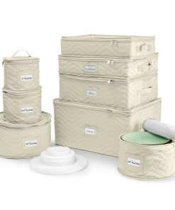 Dinnerware Quilted Storage Set (8 Pc)