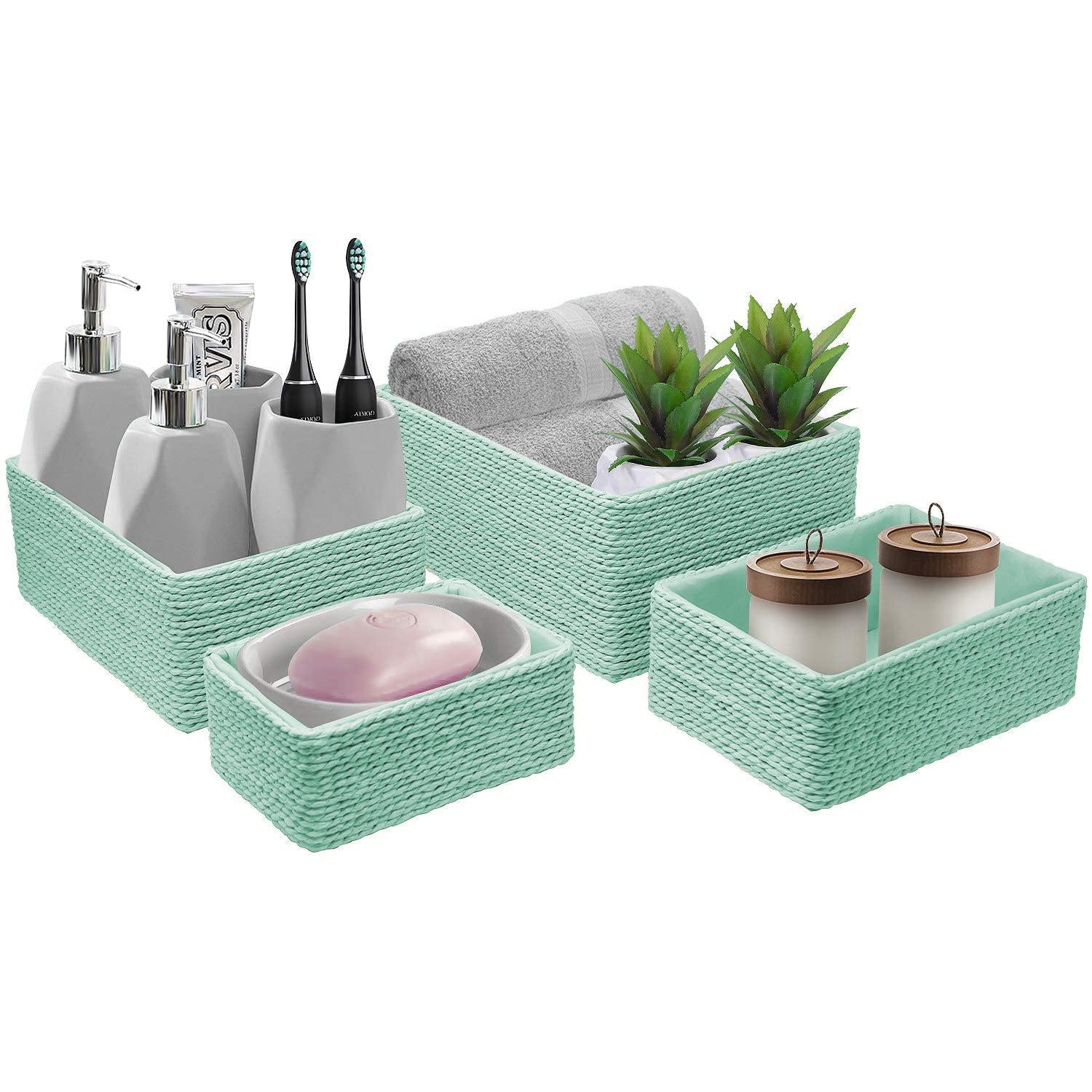 Woven Rope Baskets (4 Pack) - Image 33