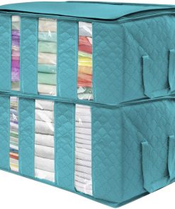 Foldable Storage Bag Organizers (2 Pack)