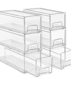 Stackable Pull Out Drawer Organizers
