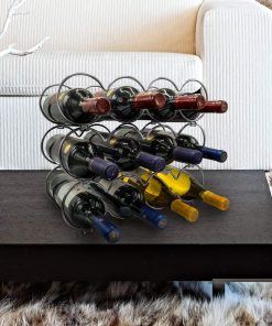 Alternative view of 12 Bottle Wine Rack (3 Tier)