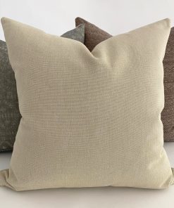 Alternative view of Solid Canvas  | Tan Pillow Cover