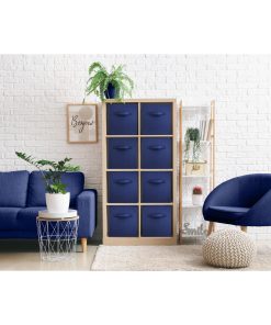 Alternative view of 11 Cube Storage Bins (8 Pack Solid)