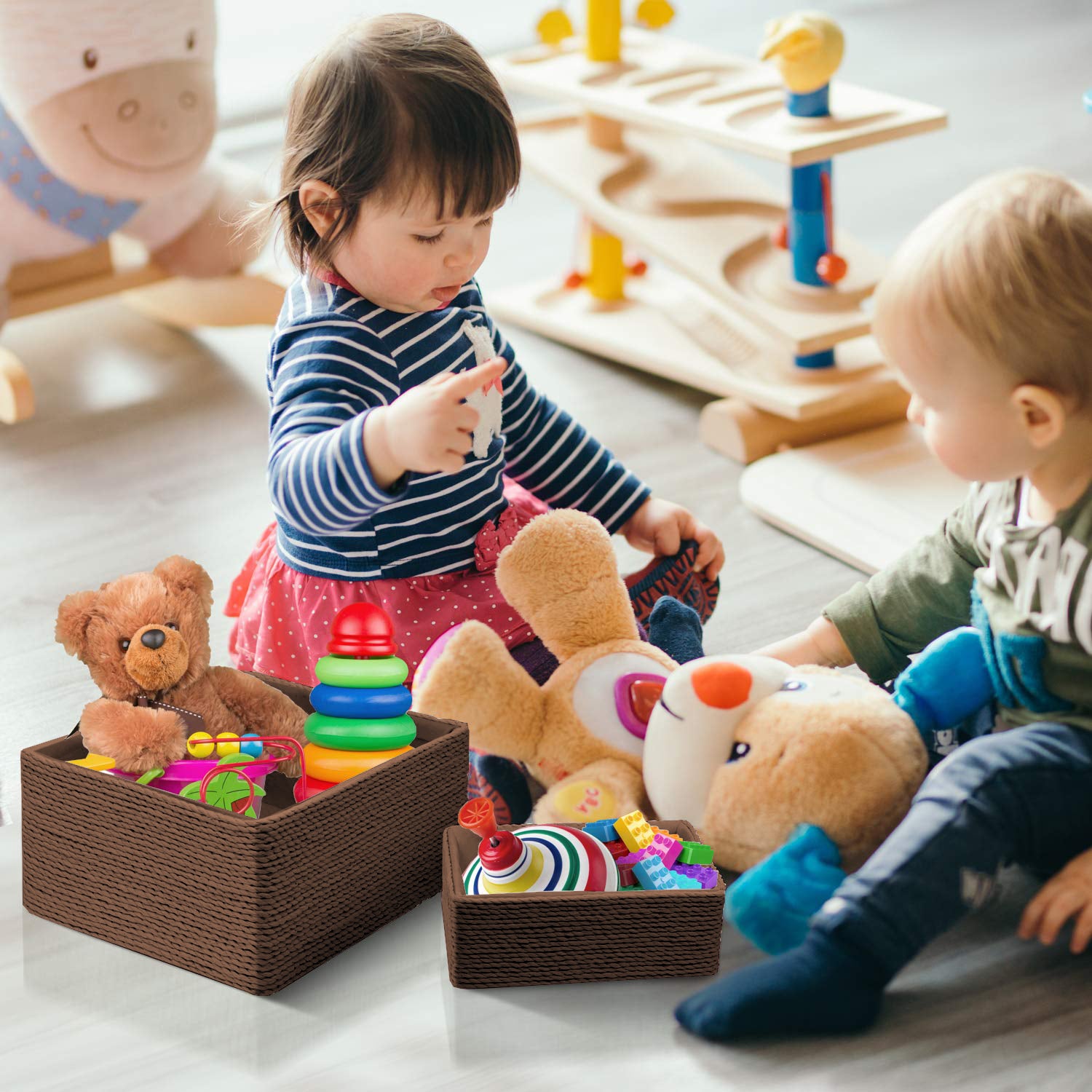 Woven Rope Baskets (4 Pack) - Image 26