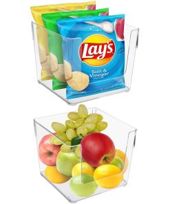 Alternative view of Open Front Container Bin Set (Square)