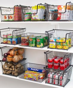 Alternative view of Farmhouse Wire Scoop Basket Bins (3 Pack)