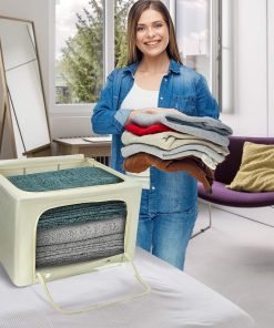 Alternative view of Jumbo Storage Bin with Metal Frame (Single Pack)