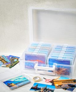 Alternative view of Clear Photograph Organizer Box with Cases