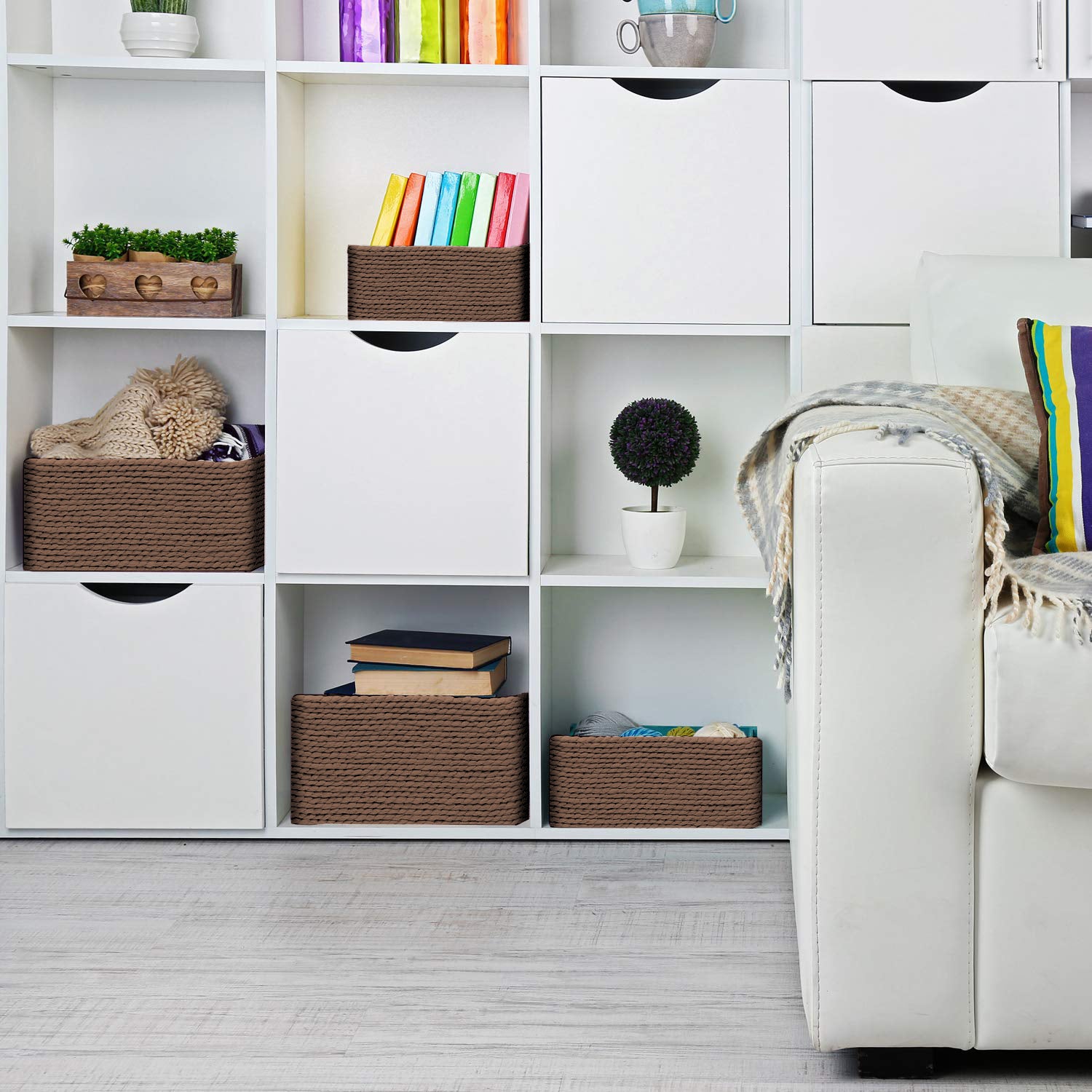 Woven Rope Baskets (4 Pack) - Image 28