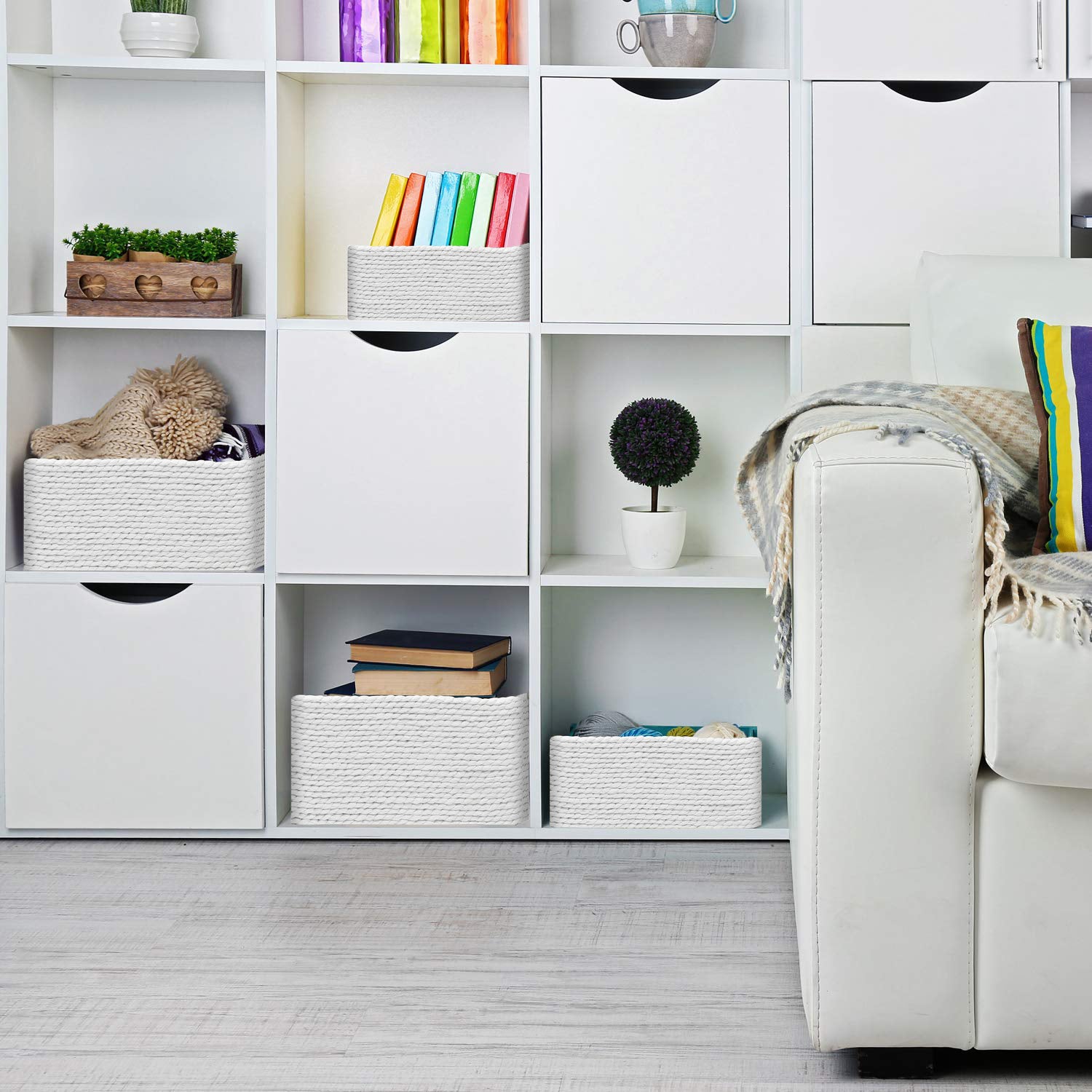 Woven Rope Baskets (4 Pack) - Image 20