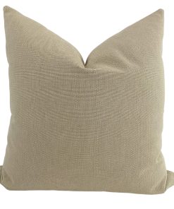 Solid Canvas  | Tan Pillow Cover