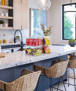 Alternative view of Plastic Bins with Lid Set (Large)