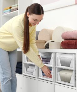 Alternative view of Stackable Shelf Organizer (Set of 4)