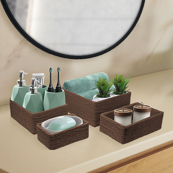 Woven Rope Baskets (4 Pack) - Image 32