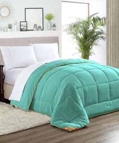 100% Egyptian Cotton Aqua Green Comforter Set