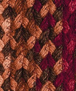 Alternative view of Cinnamon Braided Rugs ,BR-175 20x30 to 8'x10' Oval