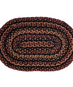 Blackberry Braided Rugs, BR-184 20 x 30 to 8'x10' Oval