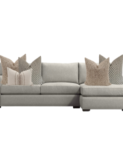 Sectional Chaise Sofa Pillow Combo | 'Elegance'