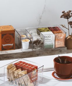 Alternative view of Divided Storage Bins for Tea Station