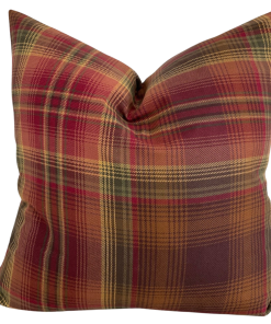 Fall Plaid Pillow Cover