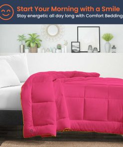 Alternative view of Luxury Hot Pink Comforter 100% Egyptian Cotton
