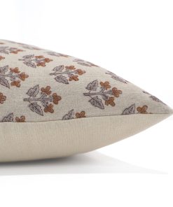 Alternative view of Burnt Sienna Floral Pillow Cover - 2xs 14x20