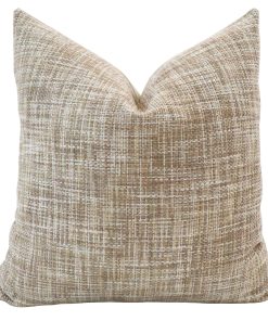 Veiling Tan Pillow Cover