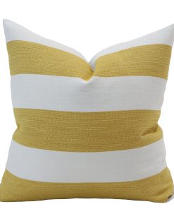 Cabana Yellow | Outdoor Pillow Cover