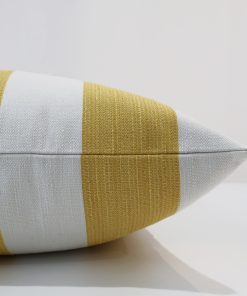 Alternative view of Cabana Yellow | Outdoor Pillow Cover