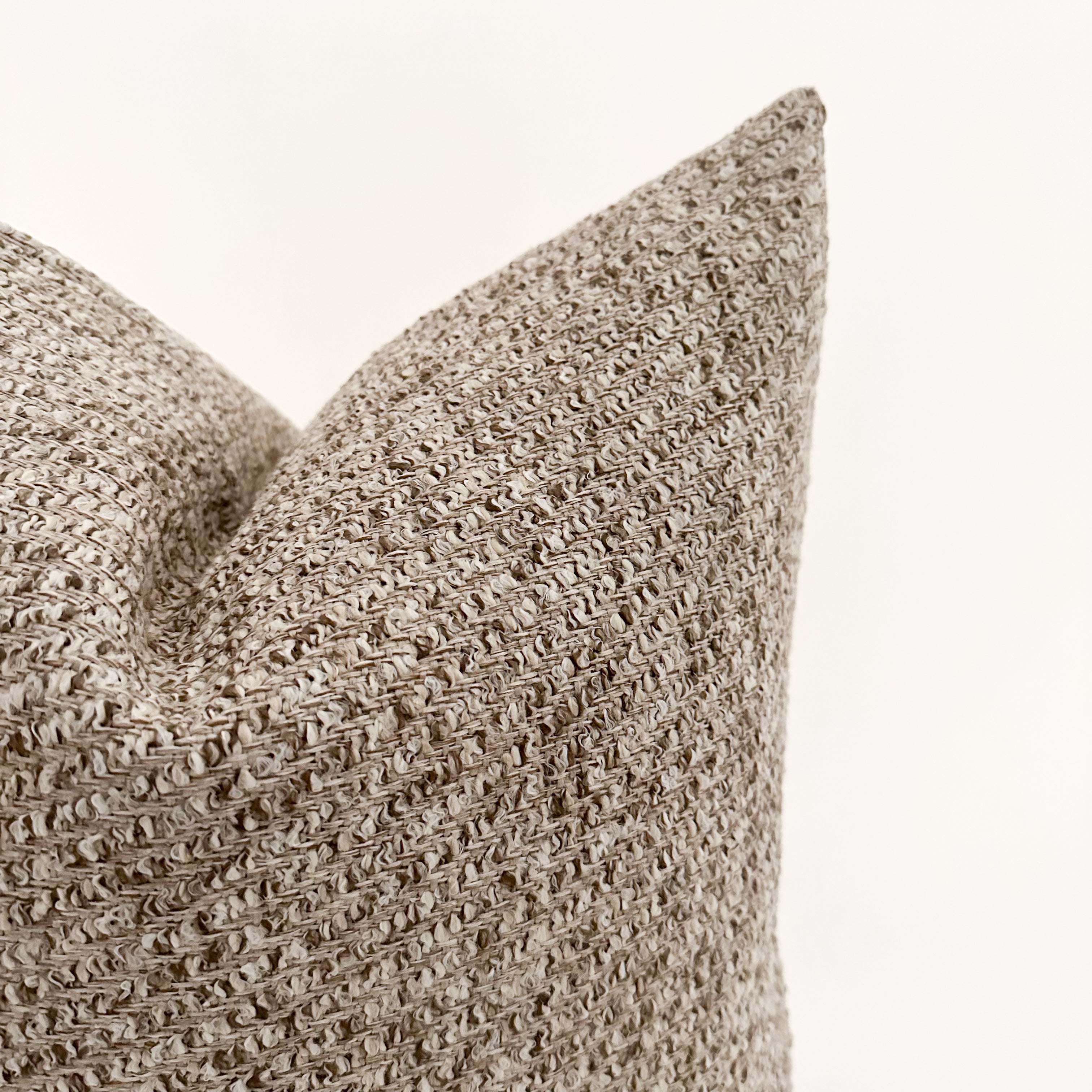 Sandstone Brown Pillow Cover - Image 3