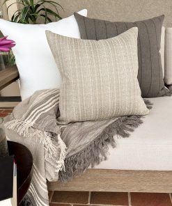 Alternative view of Coastal Brown | Outdoor Pillow Cover