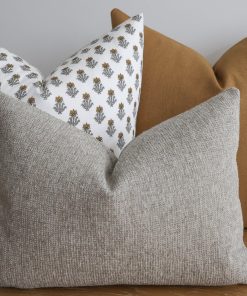 Alternative view of Daffodil Block Print Pillow Cover