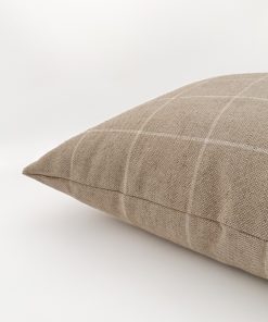 Alternative view of Windowpane from Belgian Linen Pillow Cover